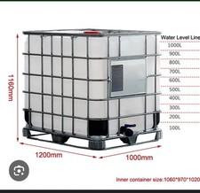 IBC 1000 Litre Water Tank